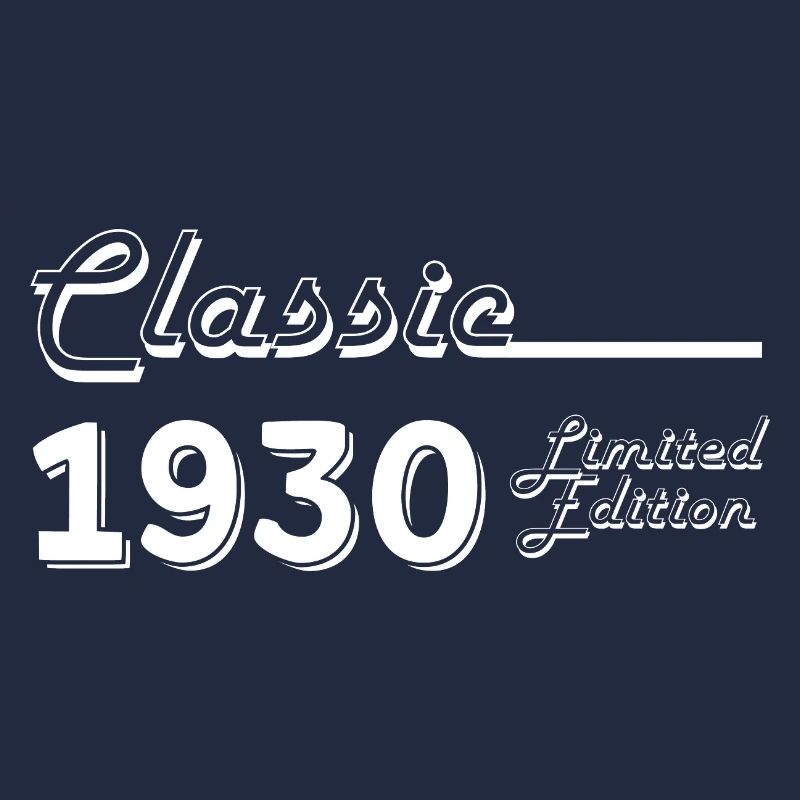 Classic 1930 édition limitée