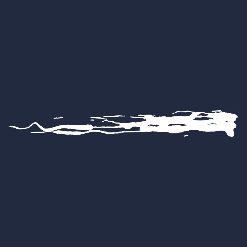 Brush stroke white (color changeable) sweeping