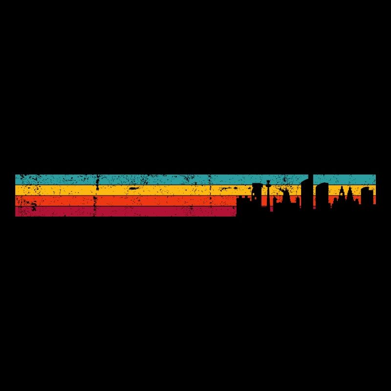 Liverpool skyline rétro