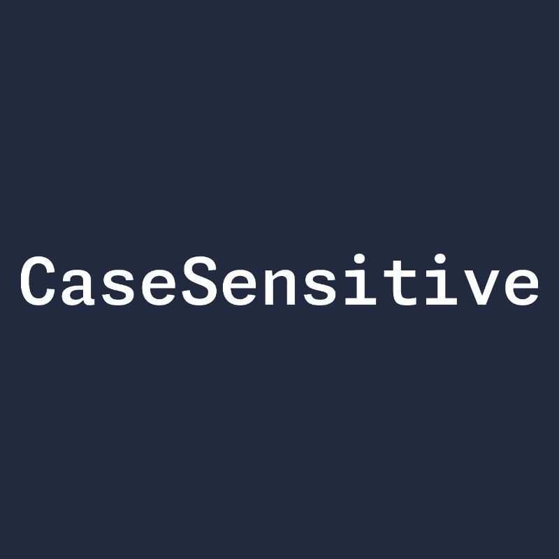 CaseSensitive