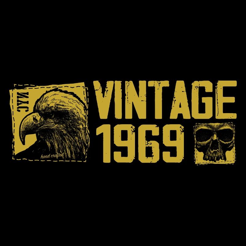Vintage 1969 Retro Anniversary Gift 1969