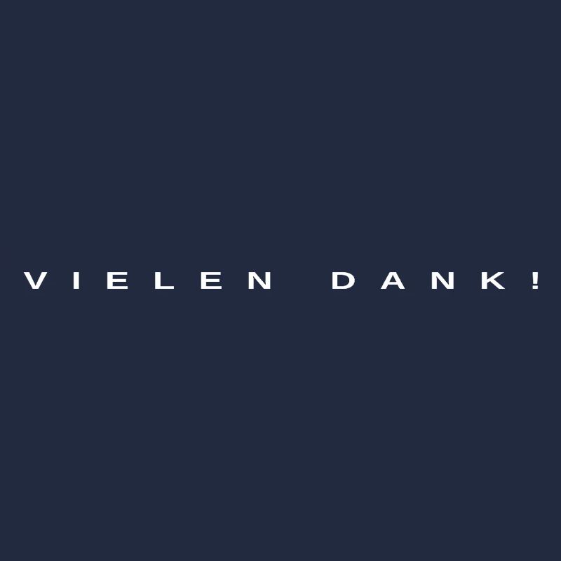Vielen Dank | Dankeschön