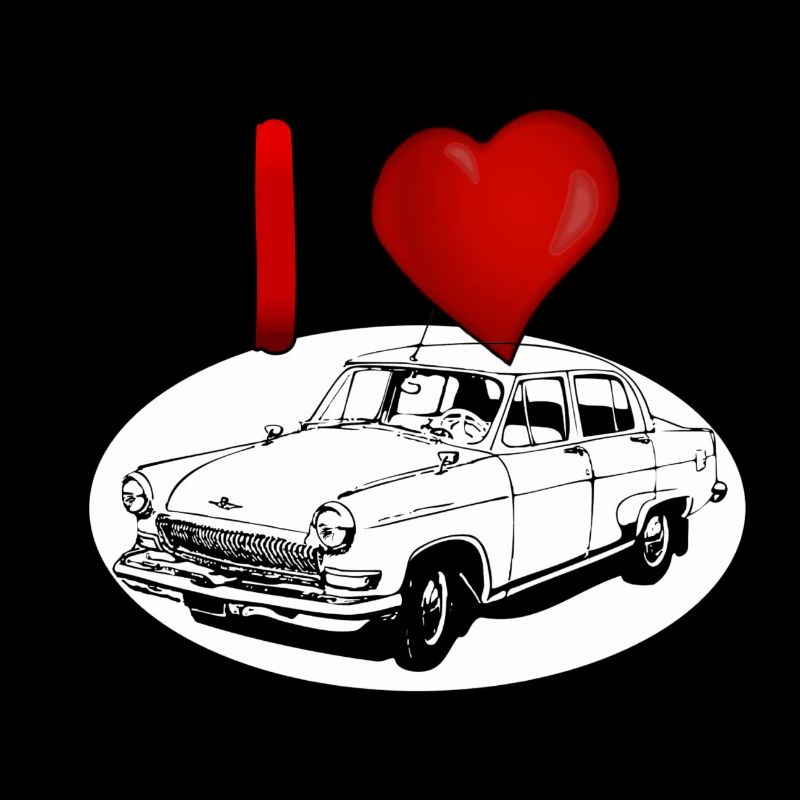 Herzliebe für Oldtimer Wolga M21