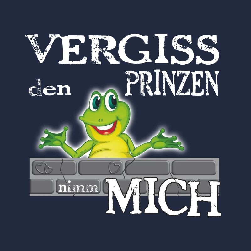 Frosch König textile Geschenkidee