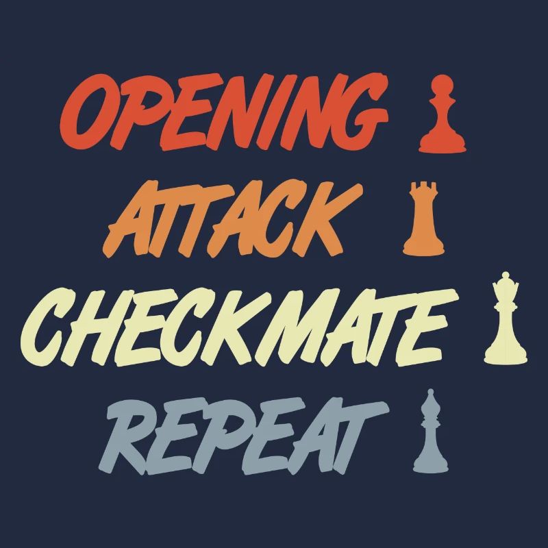 Schach Vintage Look