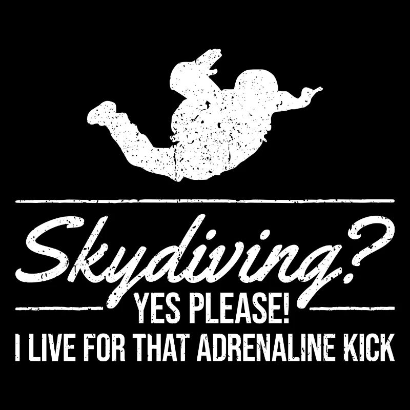 Sky Dive Fever Design. Perfect Adrenaline Gift