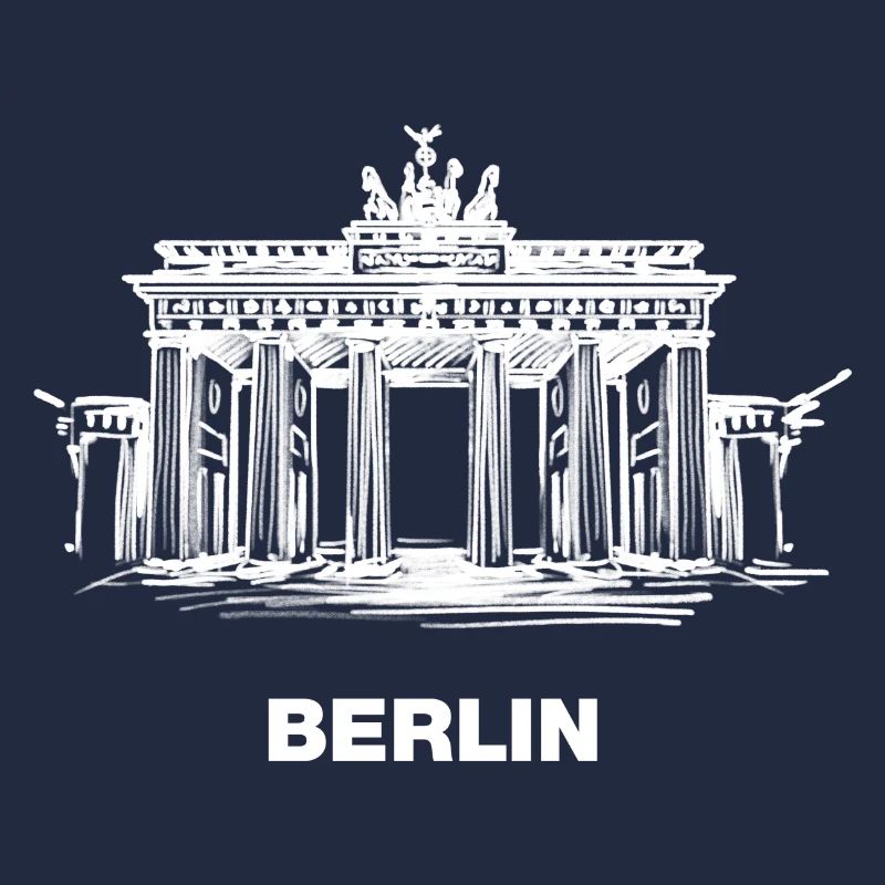 Berlin - Brandenburg Gate (white)