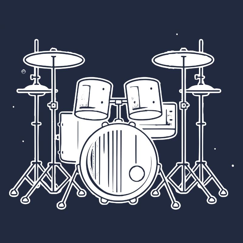 Drum Set Zeichnung