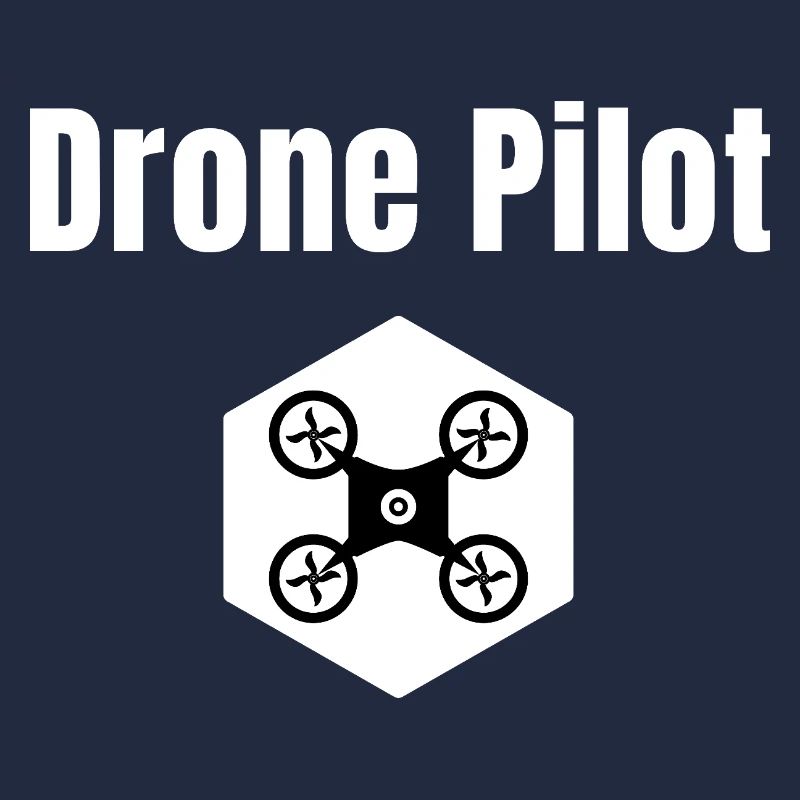 Drone Pilot Hex Tee