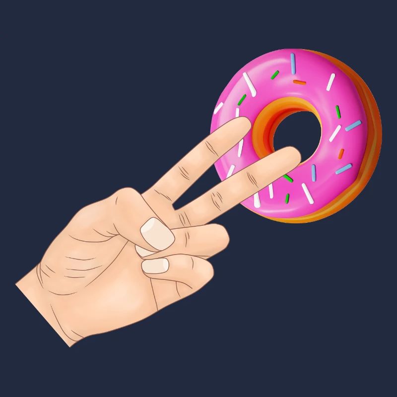 2 In The Pinky Donut