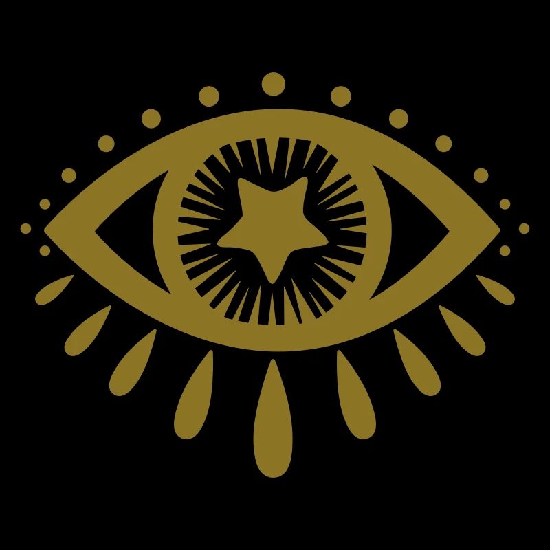 Mystic Eye All-Seeing Eye Star Iris