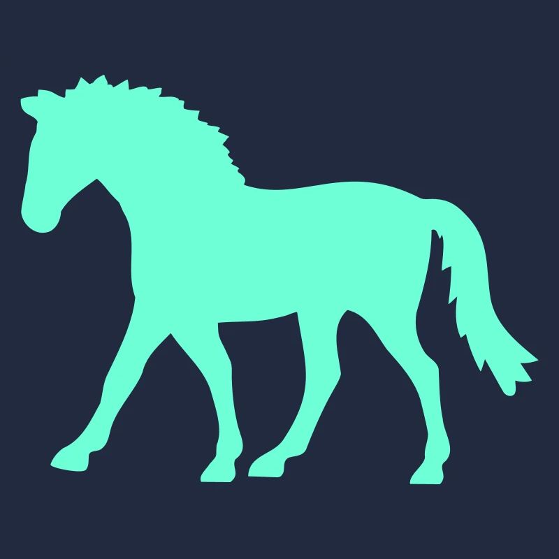 Silhouette de cheval contour course à pied cavalier équitation