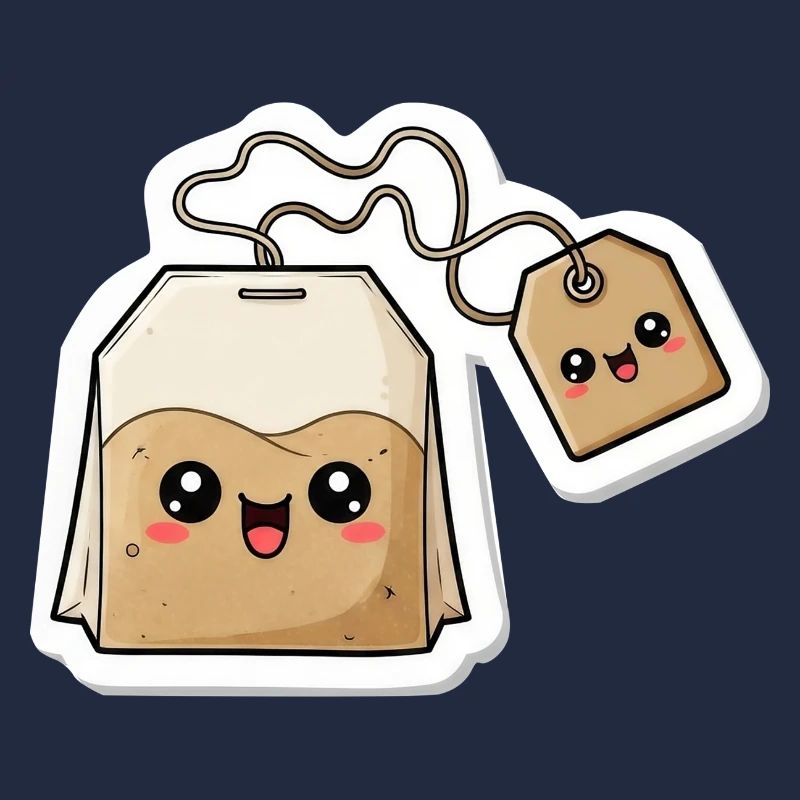 Kawaii Teebeutel Charme