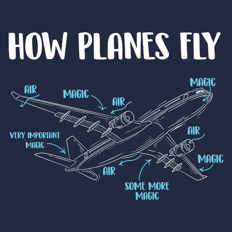 How Planes Fly Bold Aviation Engineer Humor