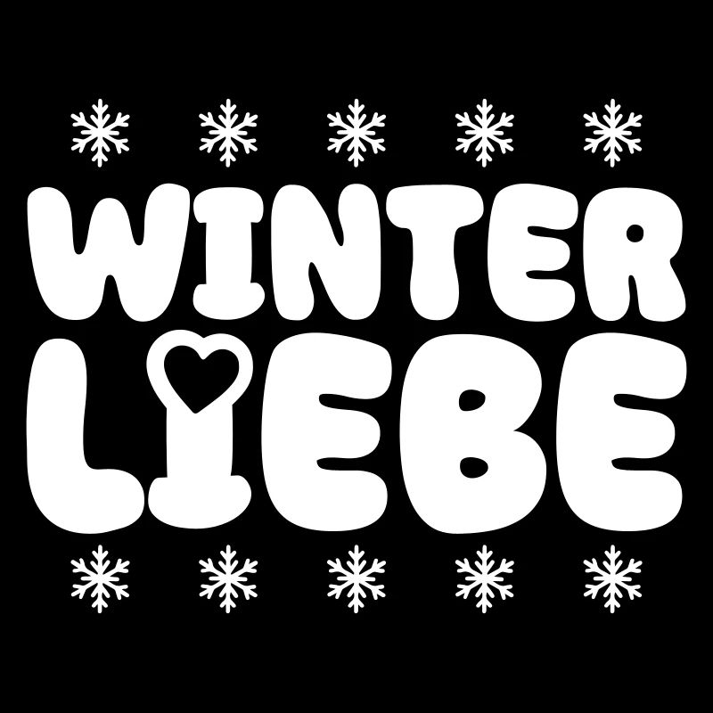 Winter Love Heart