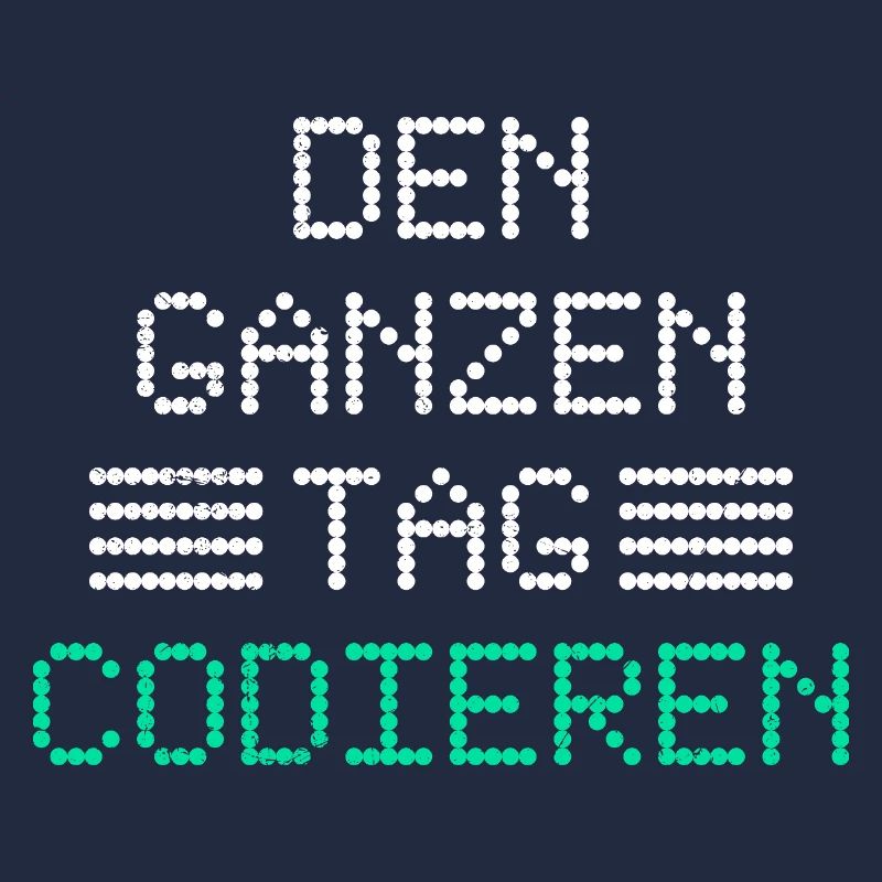 Nerd Computer DEN GANZEN TAG CODIEREN LUSTIG