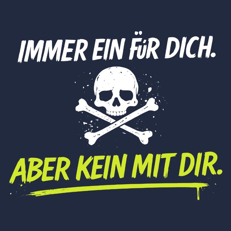 Neon Schädelkreuz mit Spruch