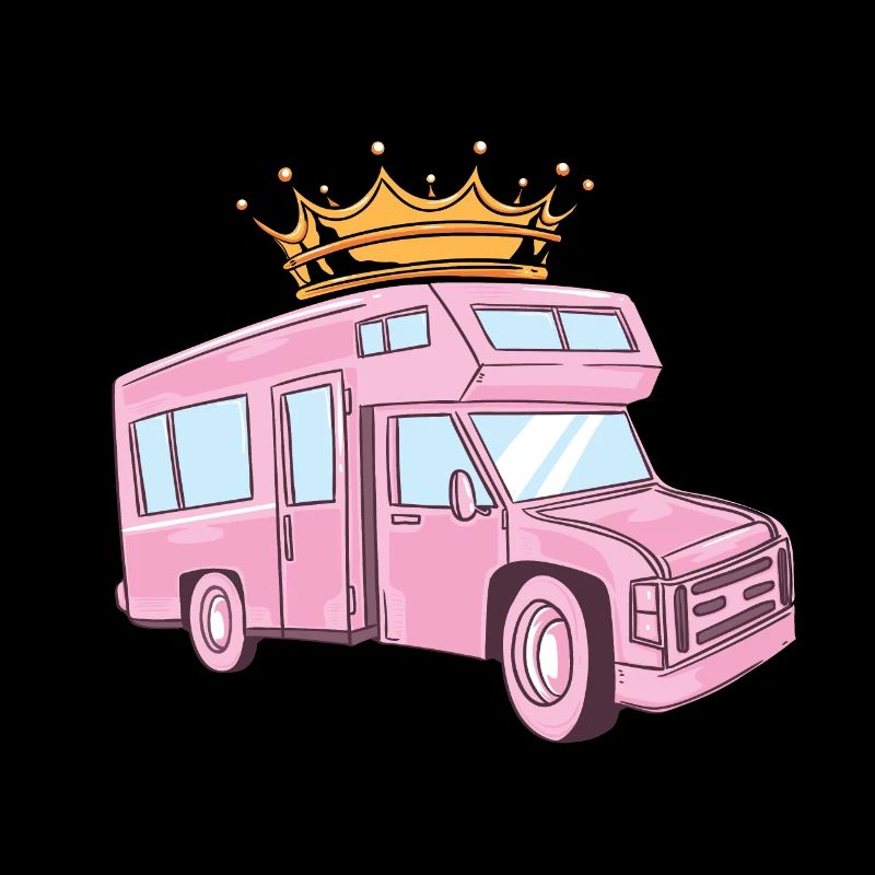 Rosa Camper / weibliche Camper / Camper / Pink