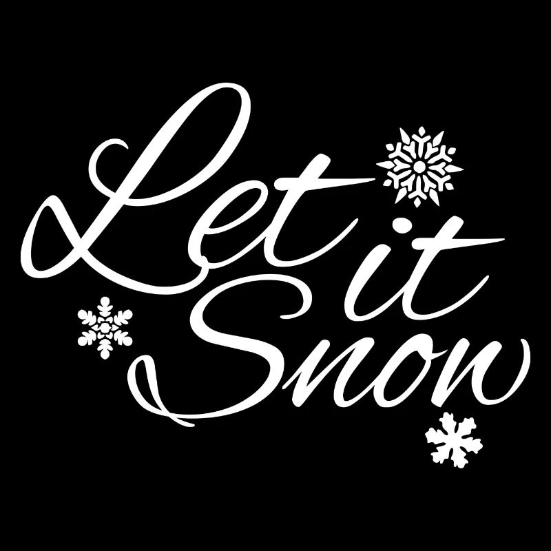 Let it Snow - Das Winterdesign mit Schneeflocken