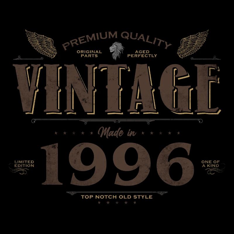 28 Years Old Vintage 1996 Limited Edition 28th