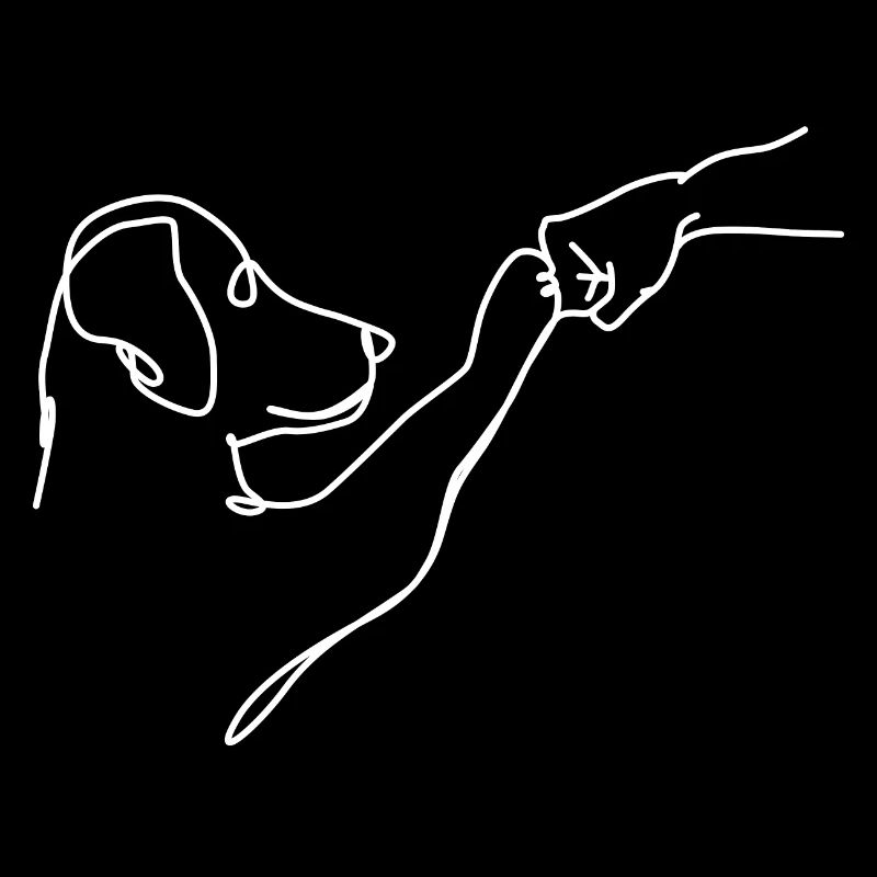 Oneliner - Hund und Mensch Faust