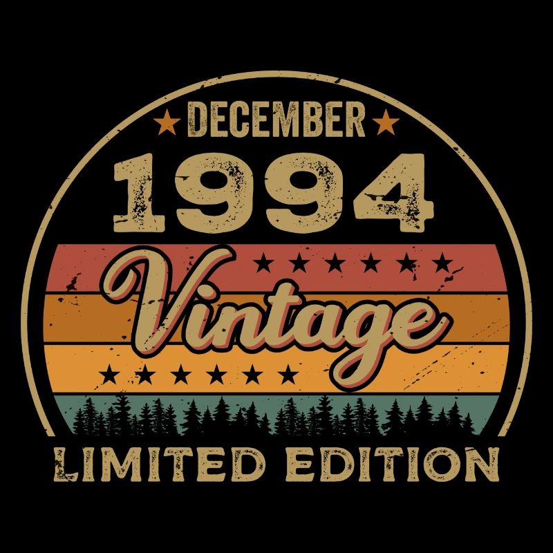 Anniversaire Décembre 1994 Cadeau Décembre 1994