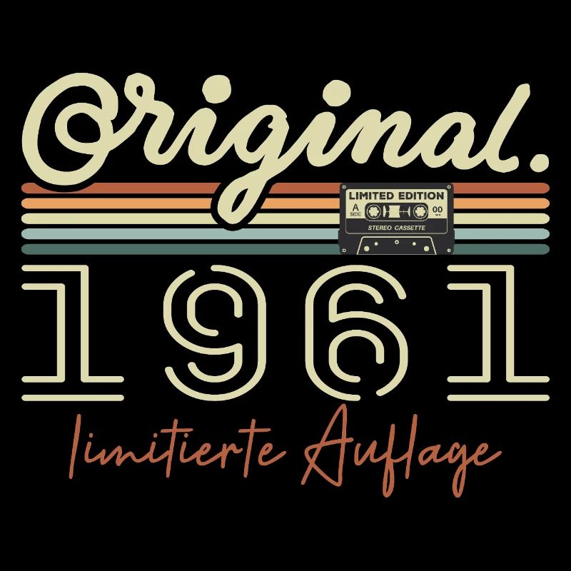 Original 1961 Vintage 1961 Geburtstag Retro 1961
