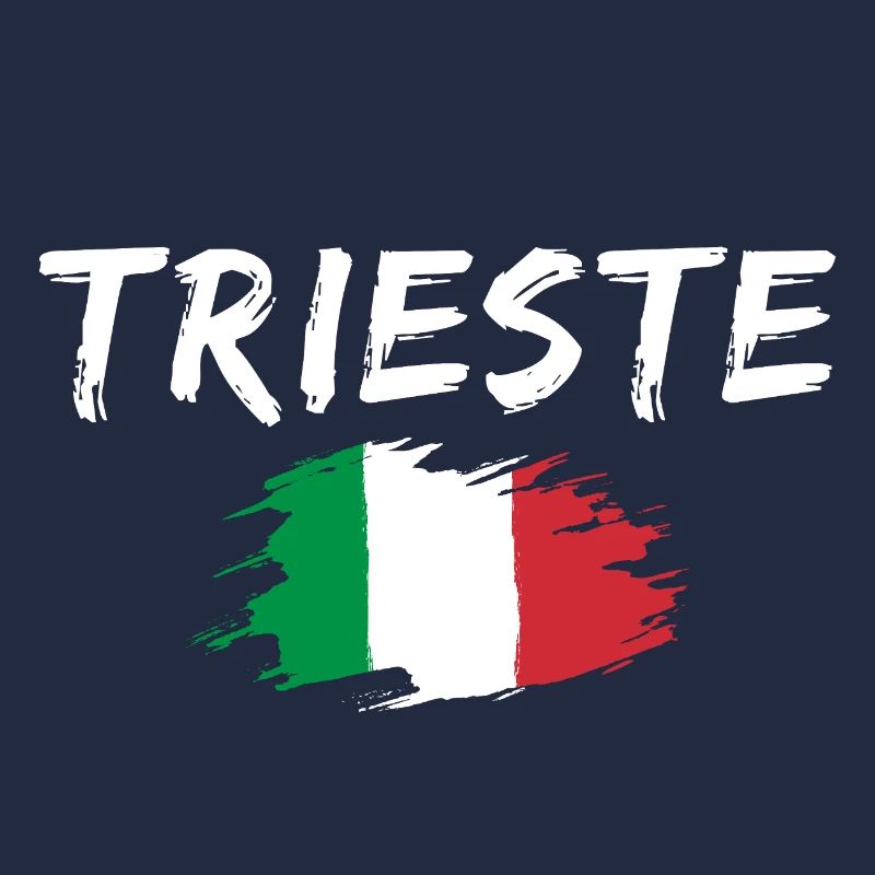 Trieste Italie Drapeau Trieste