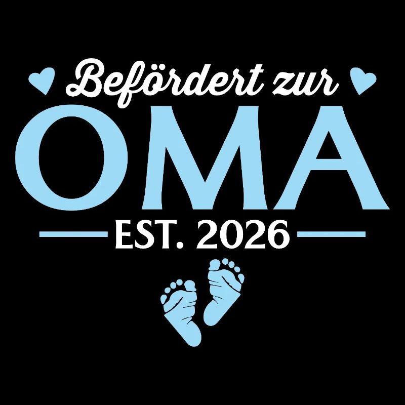 Befördert zur Oma 2026 Babyparty