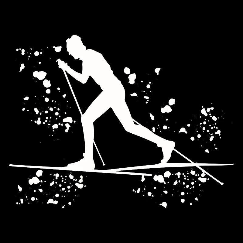 Skilangläufer Skilanglauf