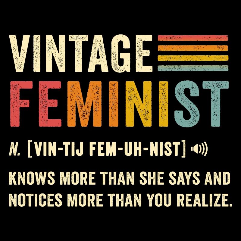 Feministische Definition Vintage