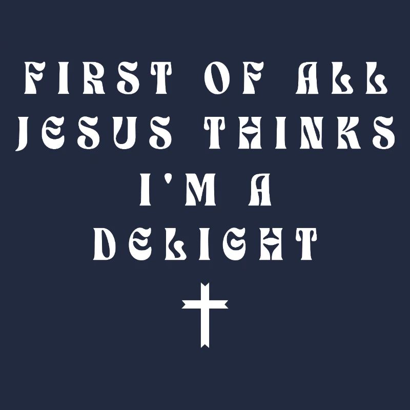 Zunächst einmal denkt Jesus, ich bin eine Freude