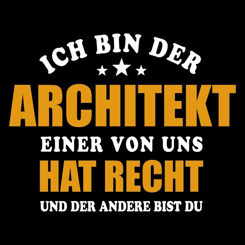 Ich bin der Architekt - einer von uns hat Recht