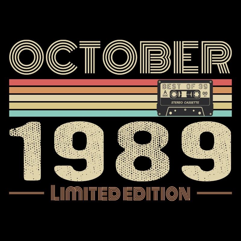 Anniversaire octobre 1989 - Birthday october 1989