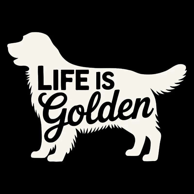 Das Leben ist Golden Retriever