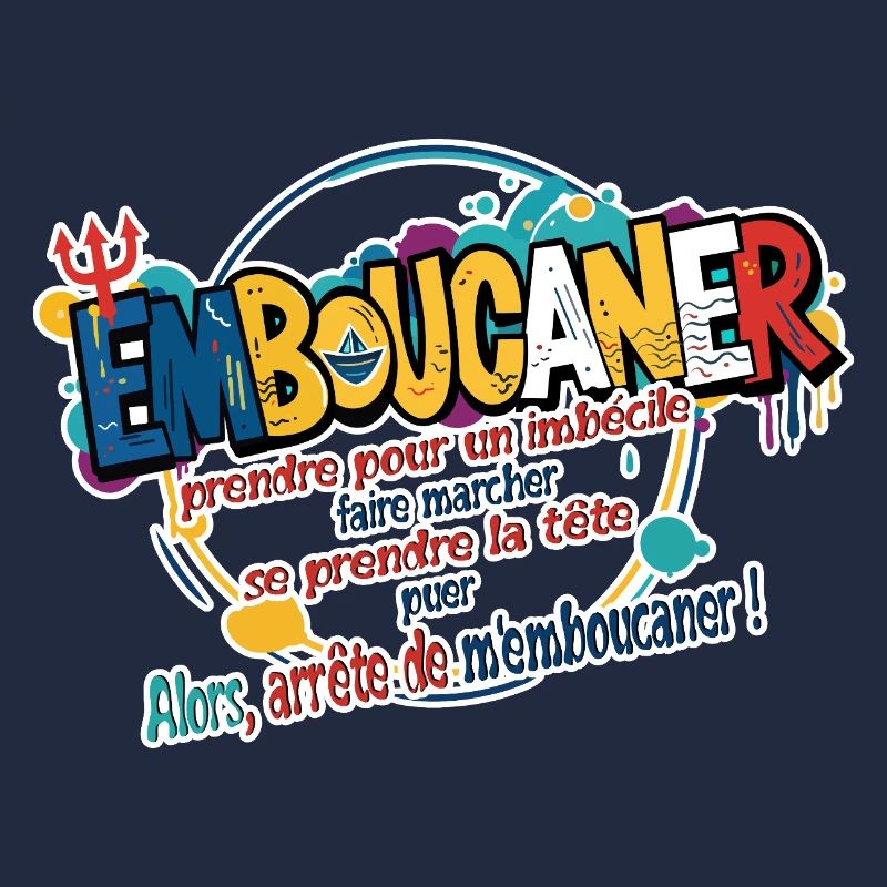 Marseille Slang Art - Emboucaner Expression Design