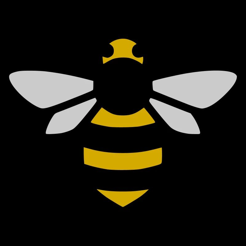 Bee Logo Geometric