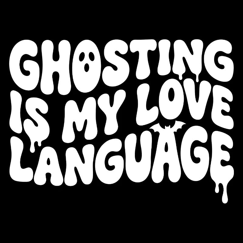 Le ghosting est mon langage de l’amour : humour