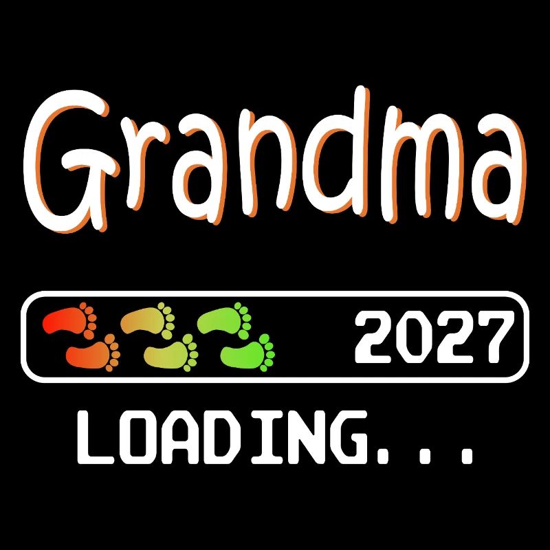 Future grand-mère en 2027 qui charge sa future grand-mère