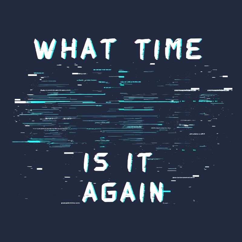 What Time Is It Again Zeitblindheit