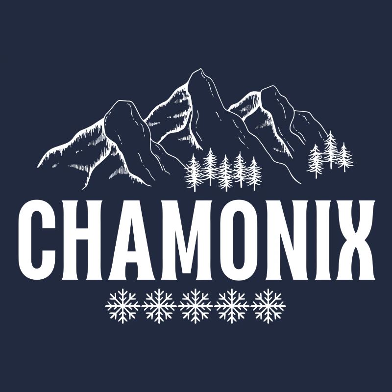 Chamonix, station de ski, skier
