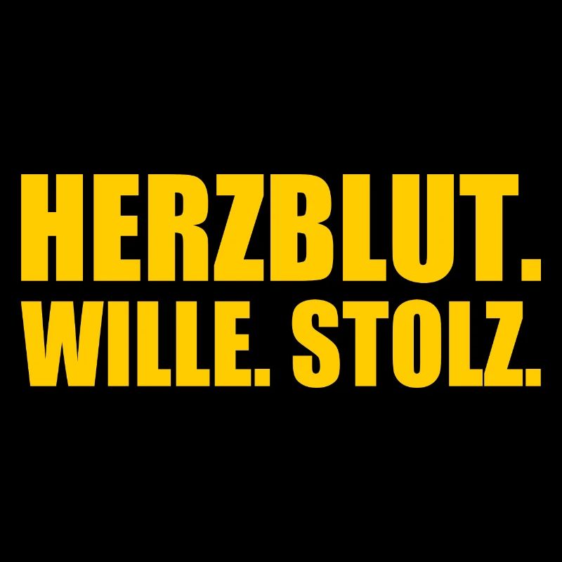 Herzblut wille stolz