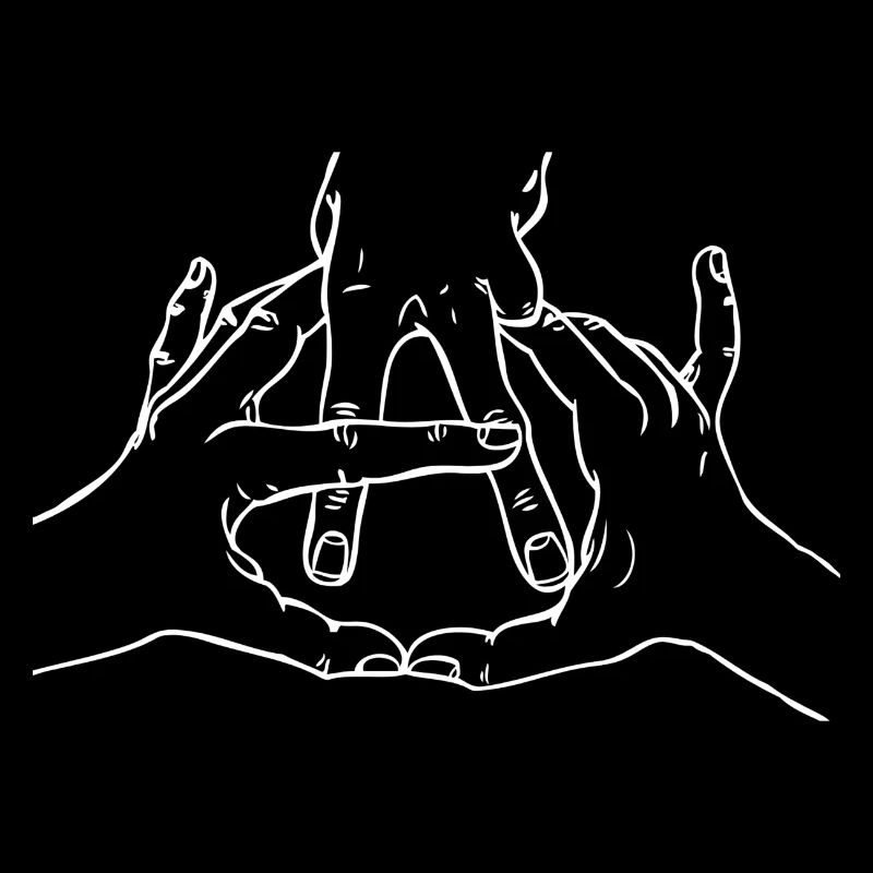 Handsign, Handzeichen, Swag, Fine-Art