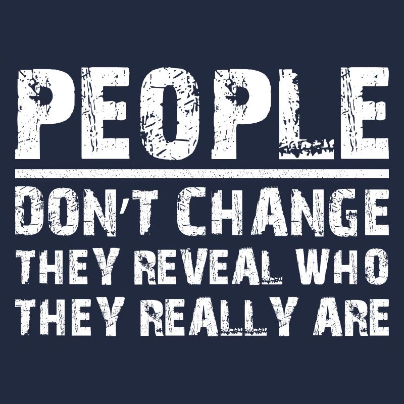 people don't change funny