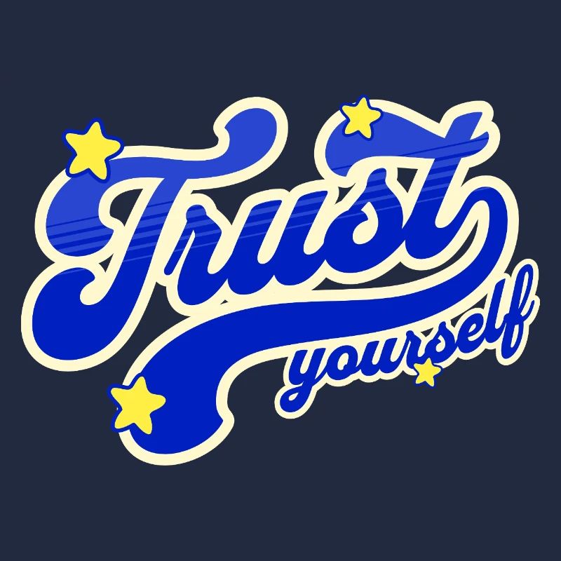 Self-Confidence Starry Script