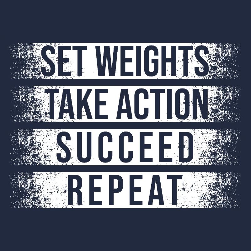 Powerlifting Bodybuilder Set Weights Take Action