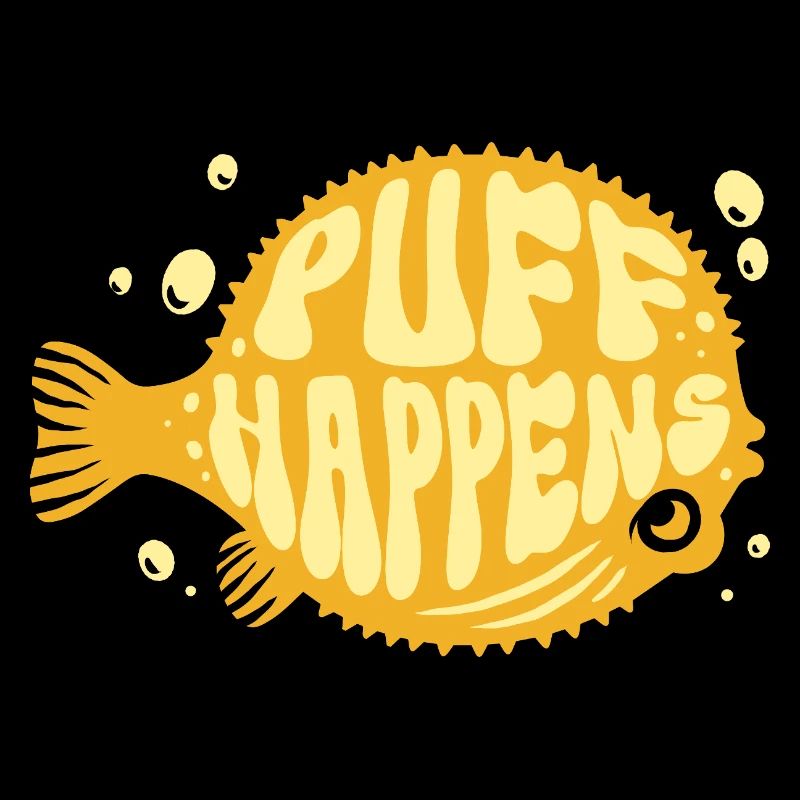Kugelfisch Puff Happens