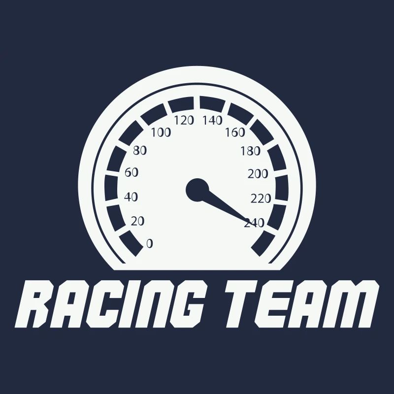 Rennteam Tachometer Emblem