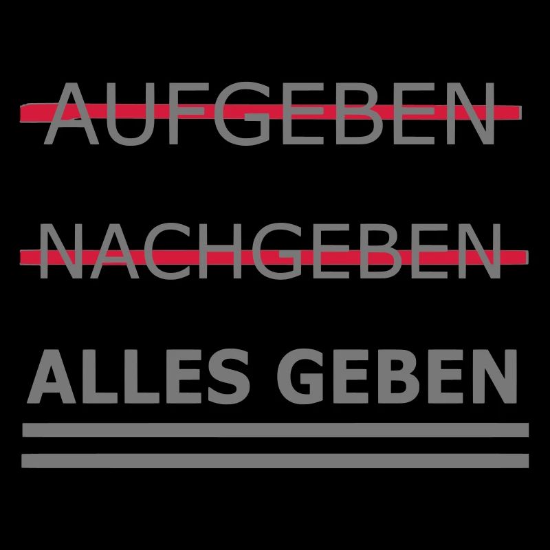 Alles geben