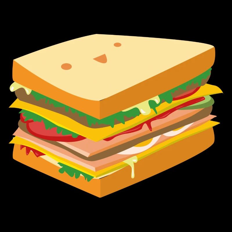 Süßes Sandwich